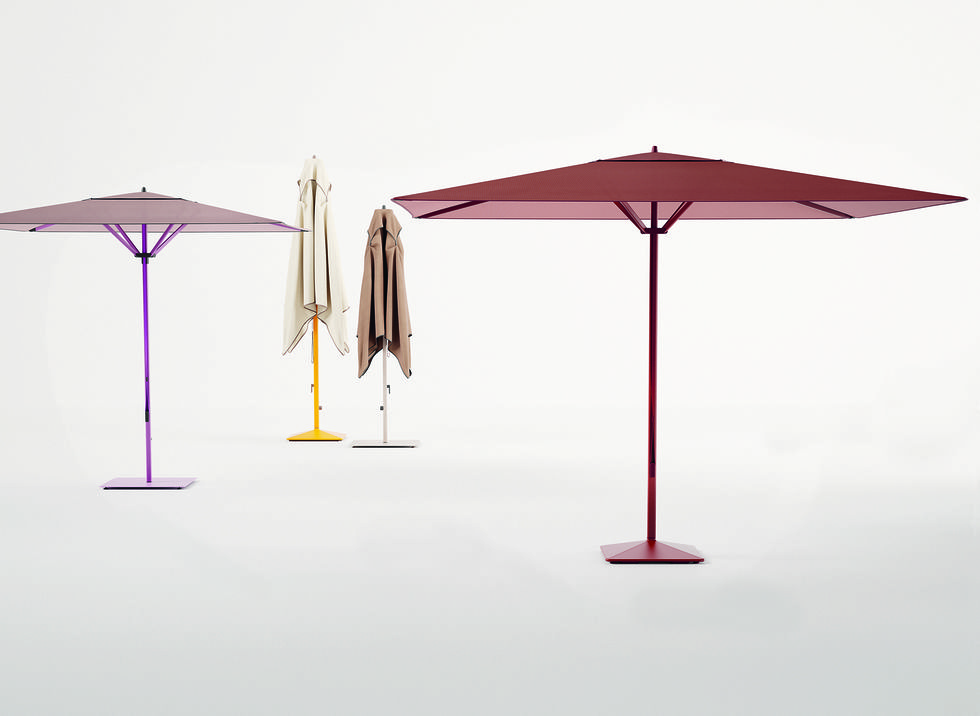 Umbrella, Pink, Shade, Fashion accessory, Table, Canopy, Furniture, 