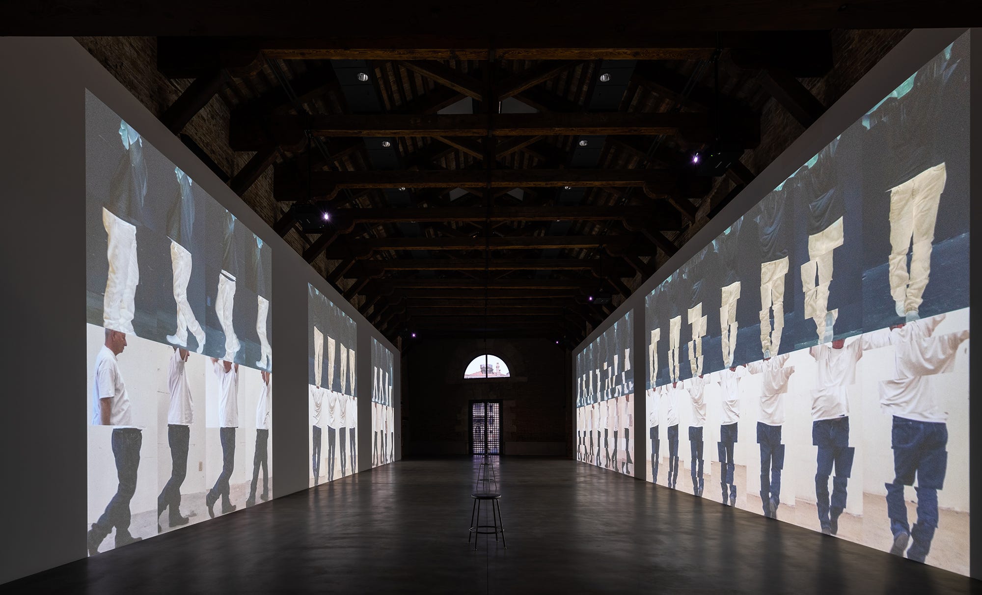 The Bruce Nauman exhibit at Punta della Dogana in Venice