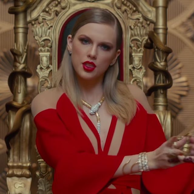 taylor swift look what you made me do red dress