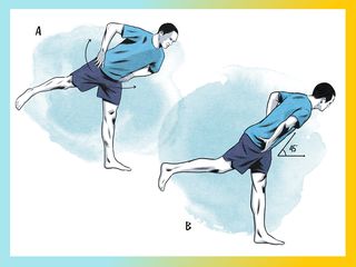 tippy twist a and b workout moves
