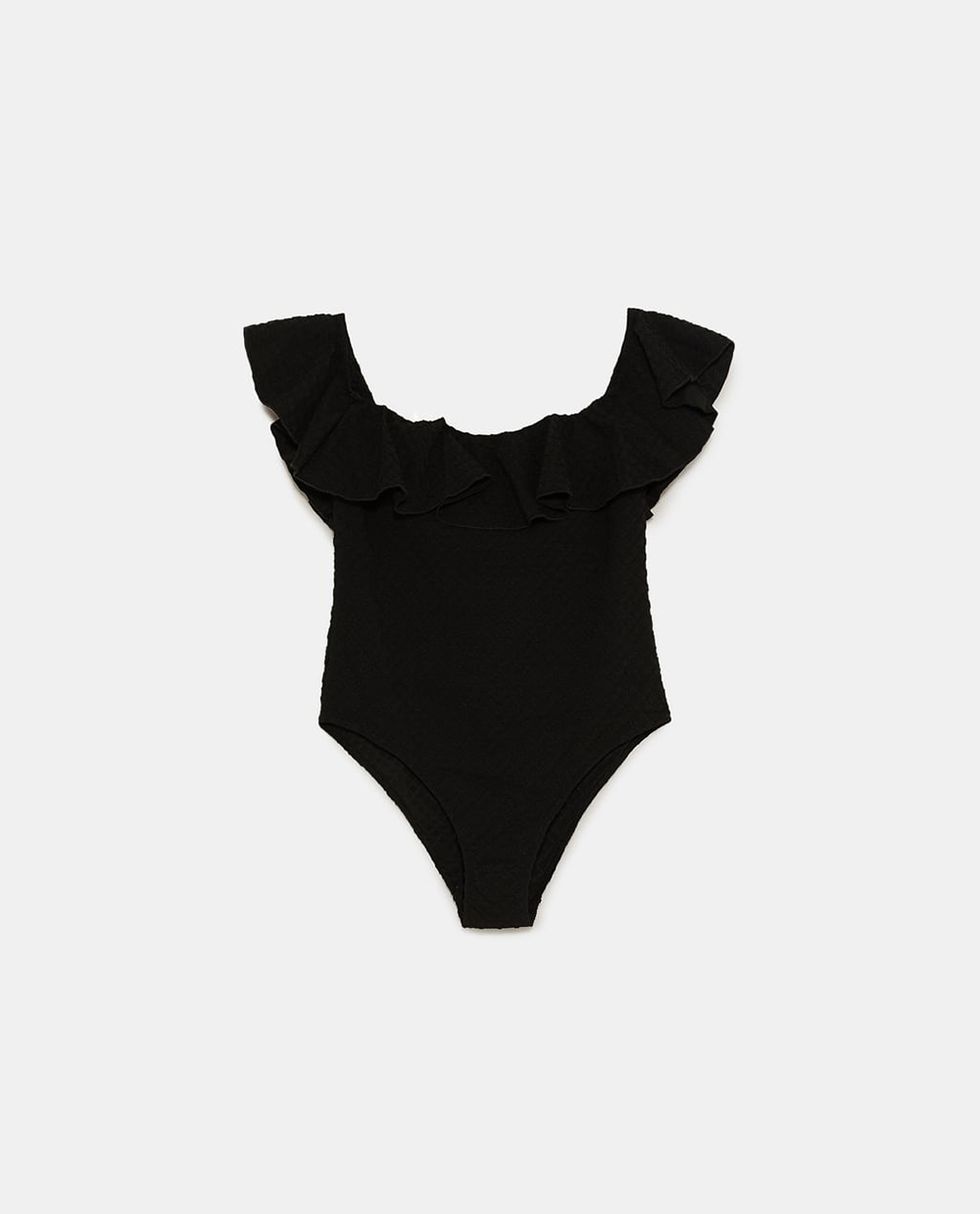 Clothing, Black, One-piece swimsuit, Lingerie, Swimwear, Leotard, Monokini, Undergarment, 
