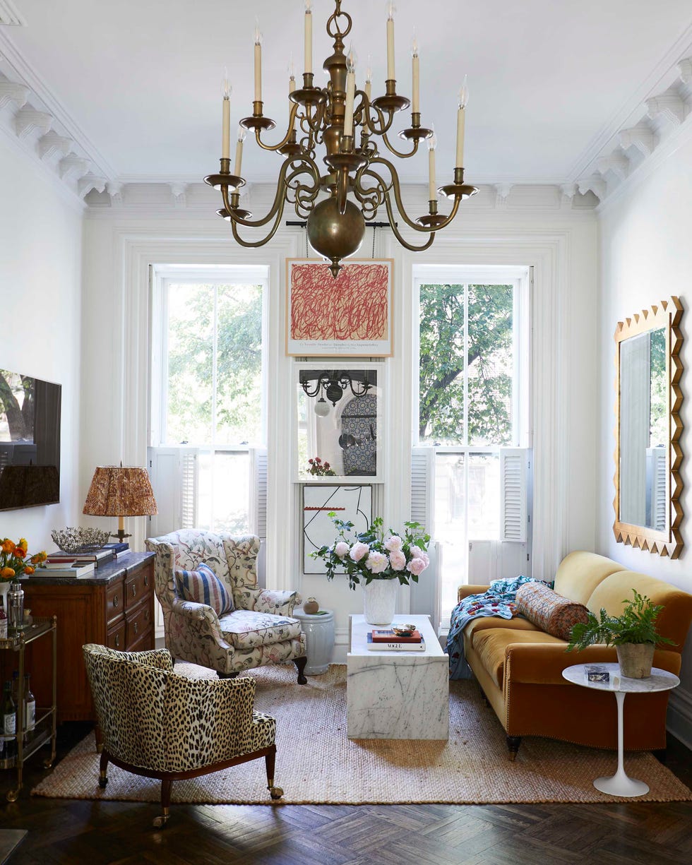 livingroom of christina nielsen's home