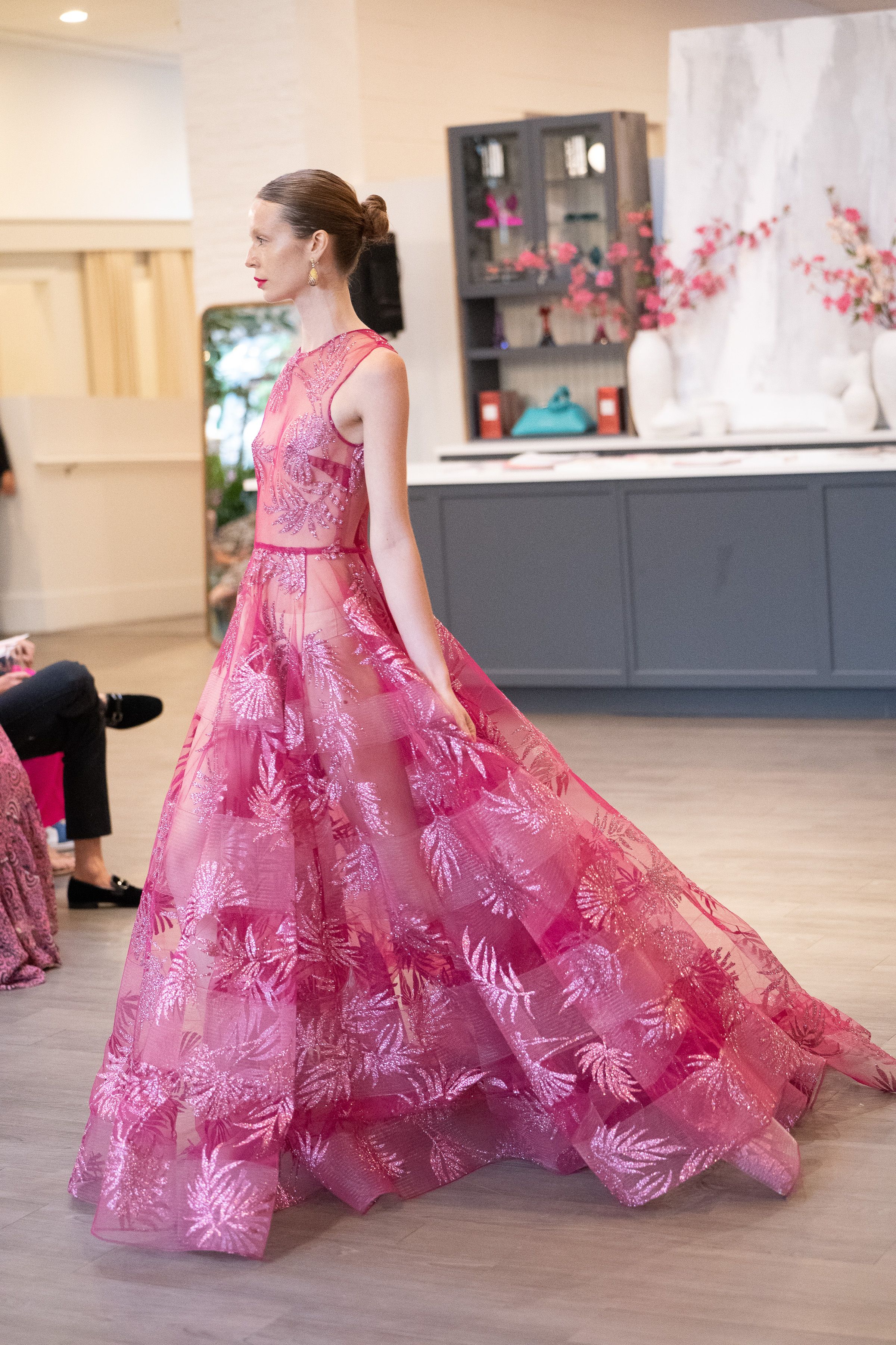 Christian siriano hotsell pink dress