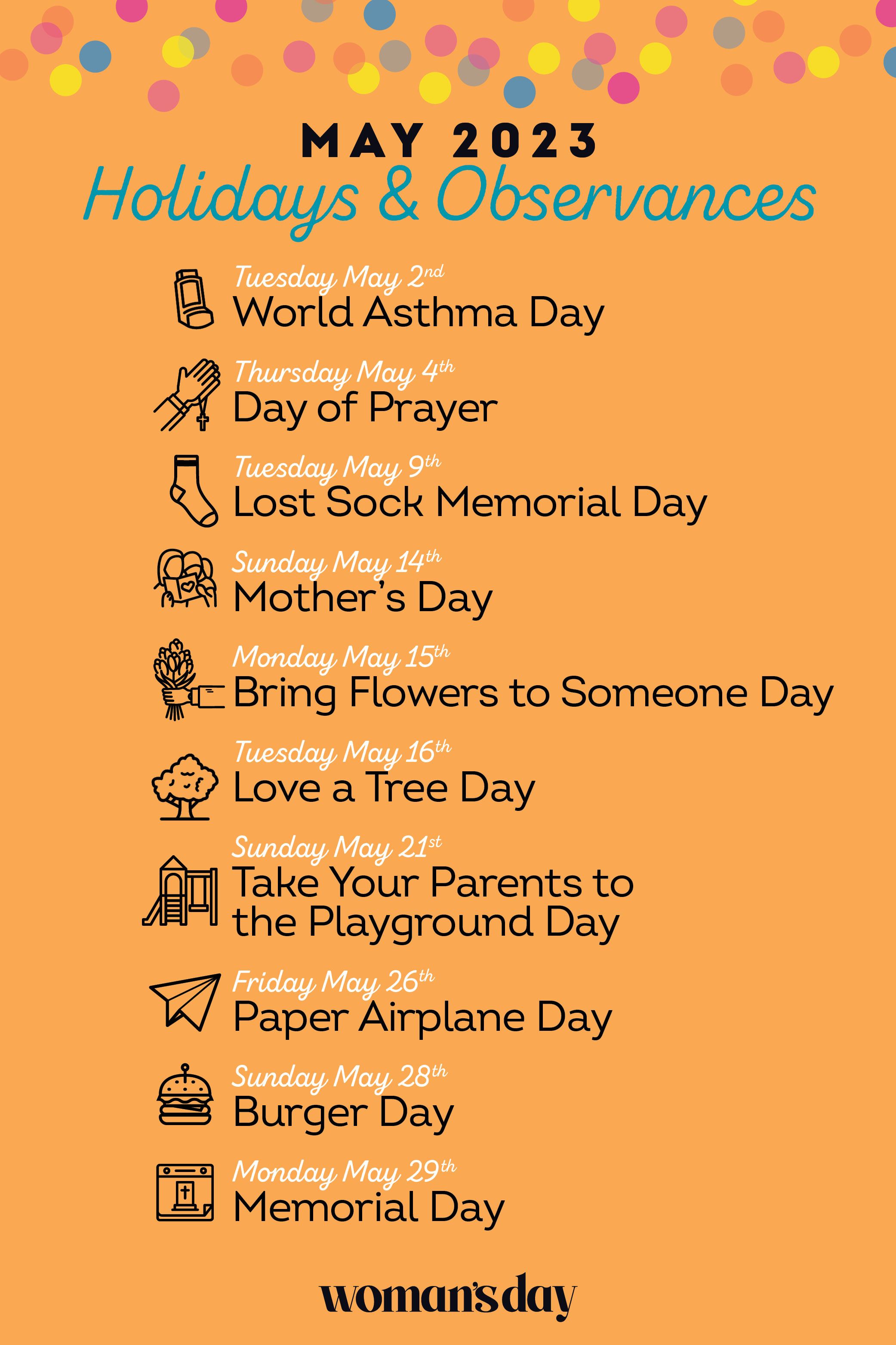 Memorial Day 2023 Calendar
