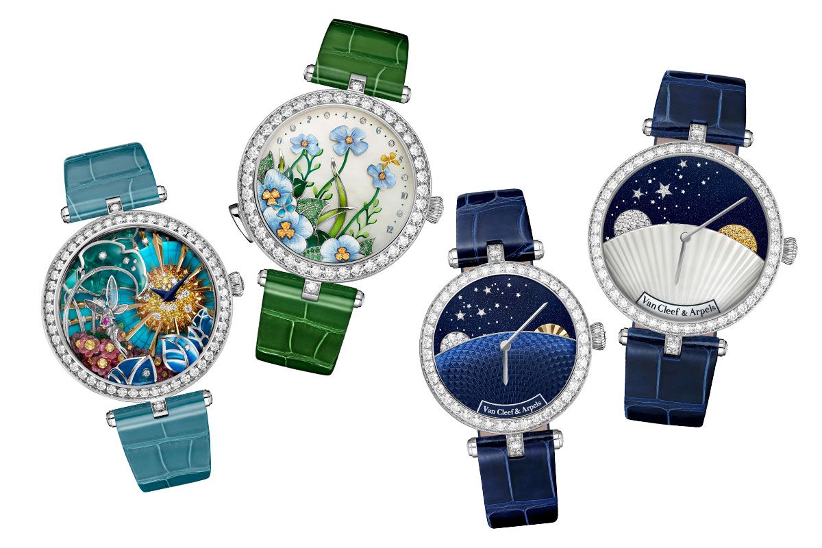 ヴァンクリーフu0026アーペル ダイヤモンド巻き腕時計 新年の贈り物 - 時計