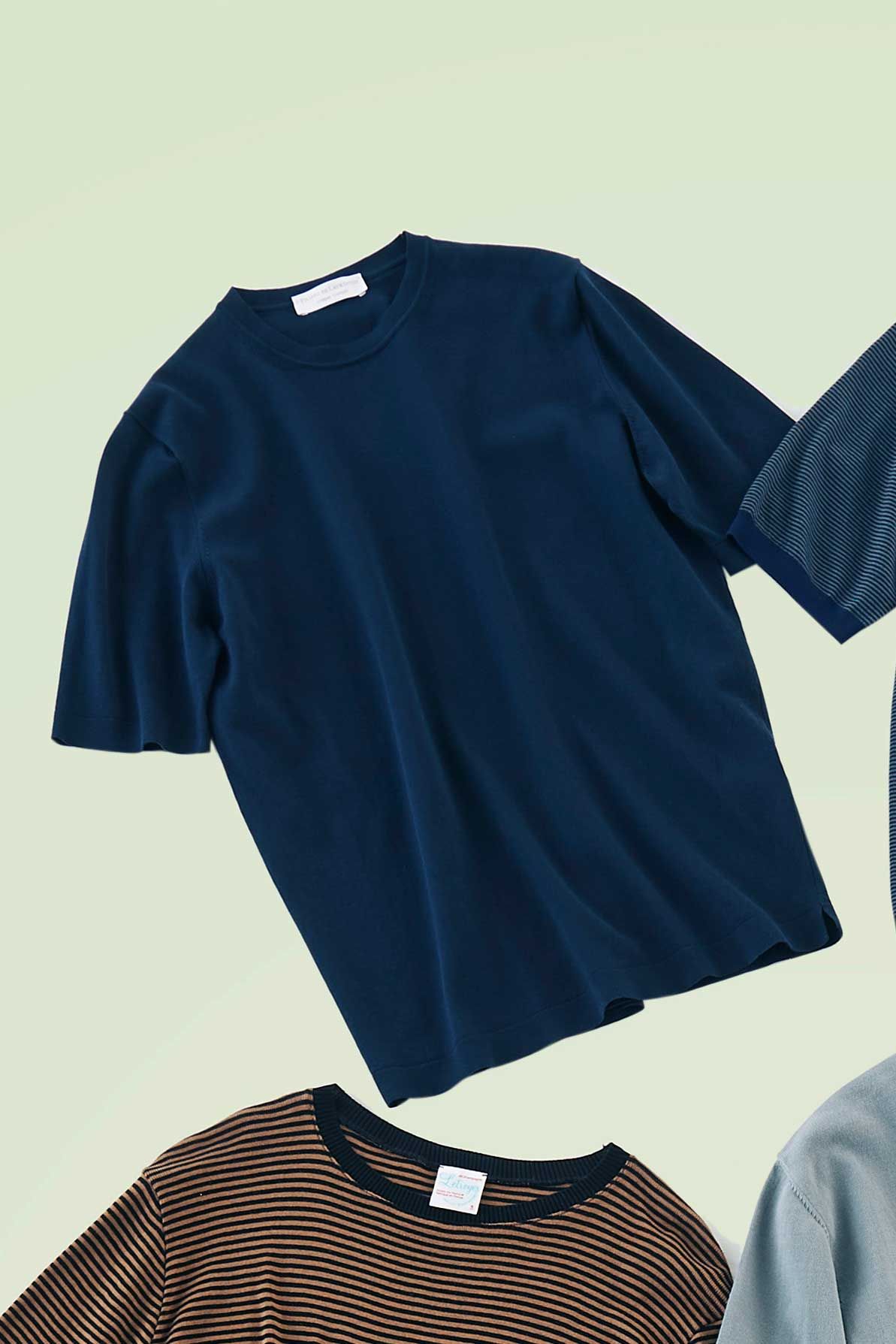 大人の上品スタイル★【  】モックネックTシャツ 大人の上品スタイル☆【Calvin Klein 】モックネックTシャツ