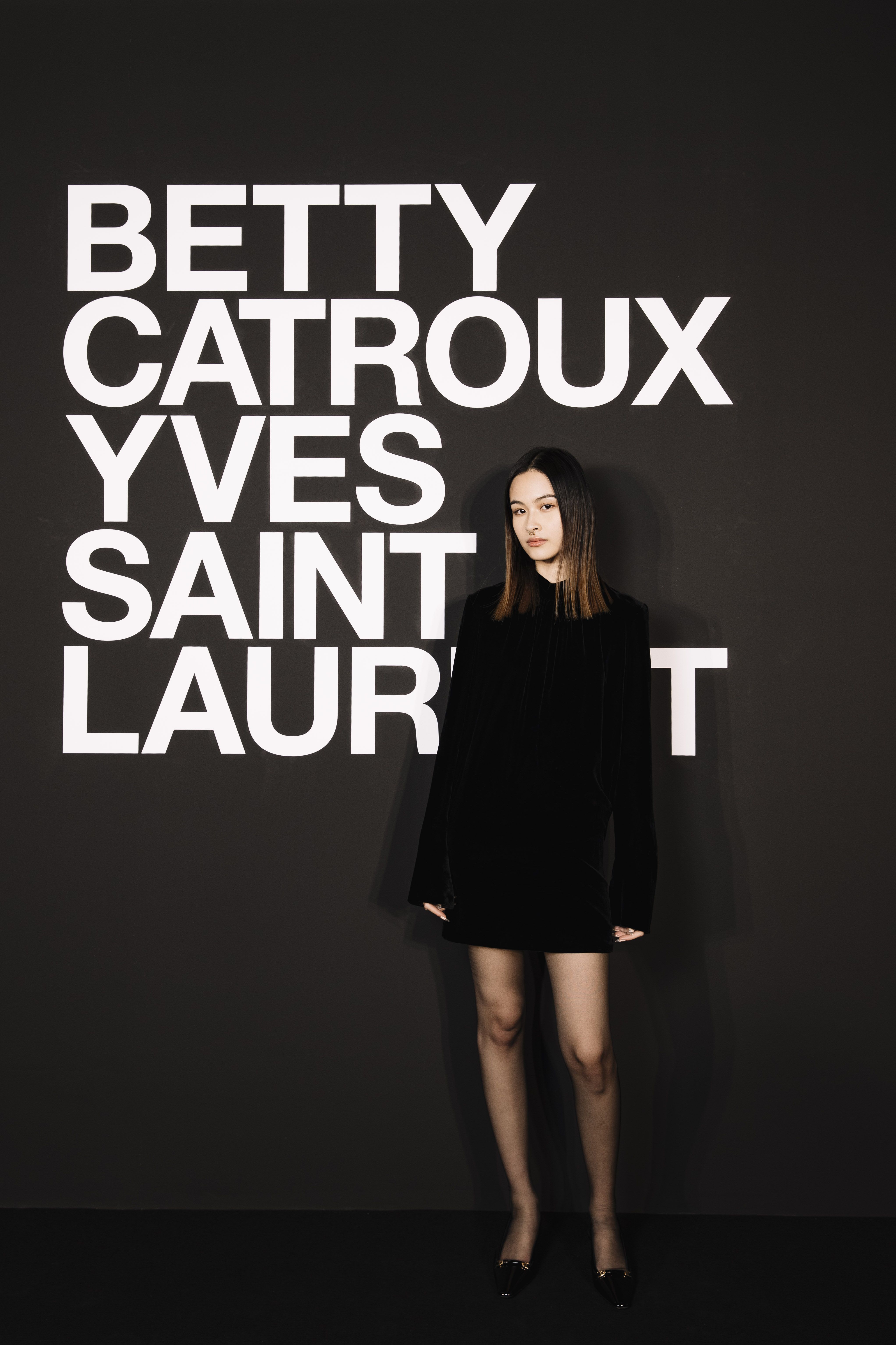 saintlaulent BETTY CATROUXポスター額装-