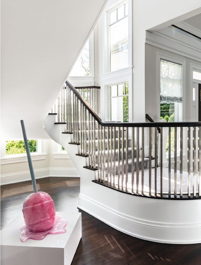 Stairs, Product, Handrail, Room, Interior design, Floor, Baluster, Home, House, Architecture, 