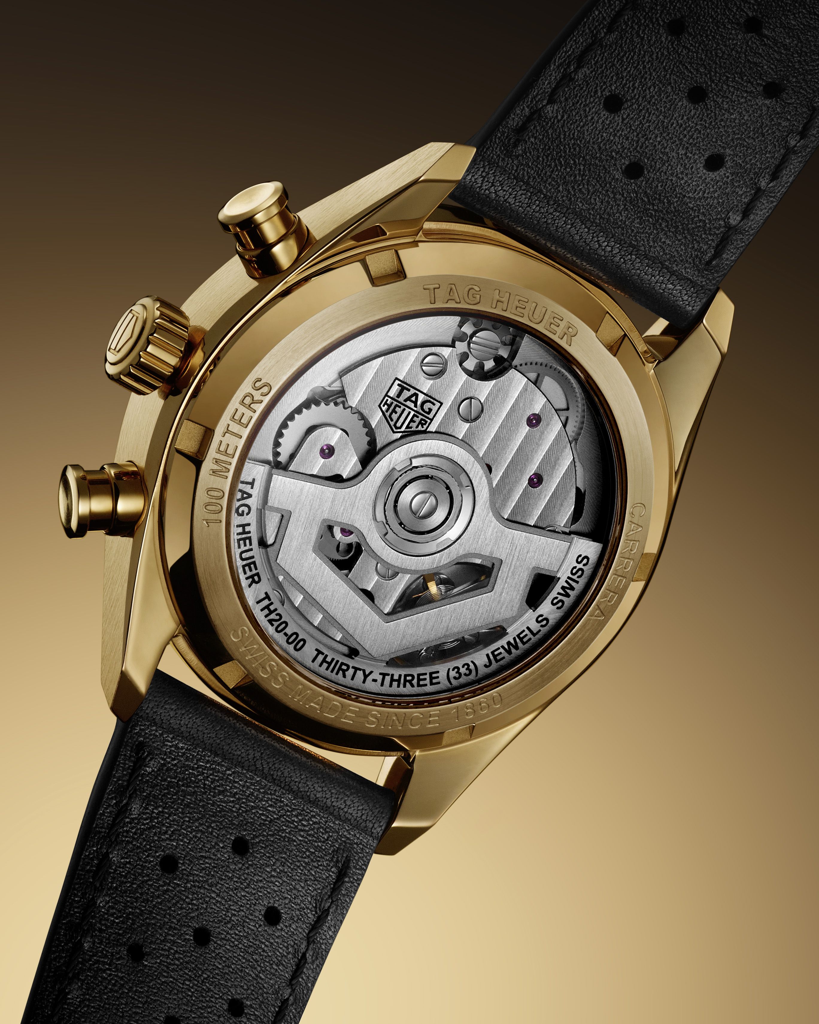 Tag Heuer Reveals Stunning 18ct Solid Gold Carrera Watch