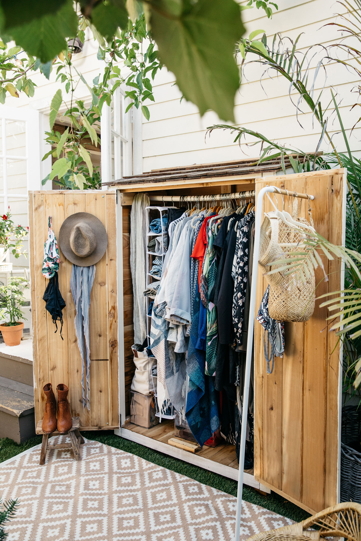 Tiny House Closet Nursery - The Baby's Bay — The Tiny Canal Cottage