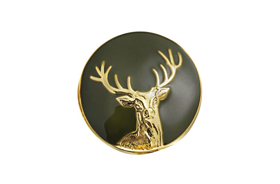 Head, Deer, Antler, Elk, Reindeer, Fashion accessory, Horn, Wildlife, Fawn, Metal, 