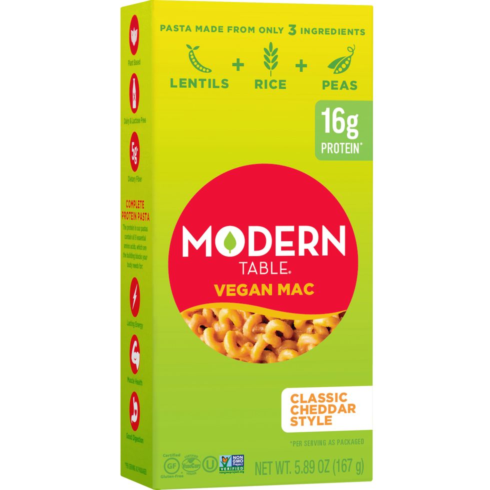 modern table vegan mac