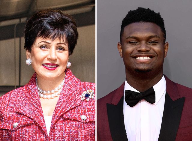 gayle benson and zion williamson