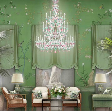 'Villa Héritage' by Pierre-Yves Rochon a green render showing a green consevatory