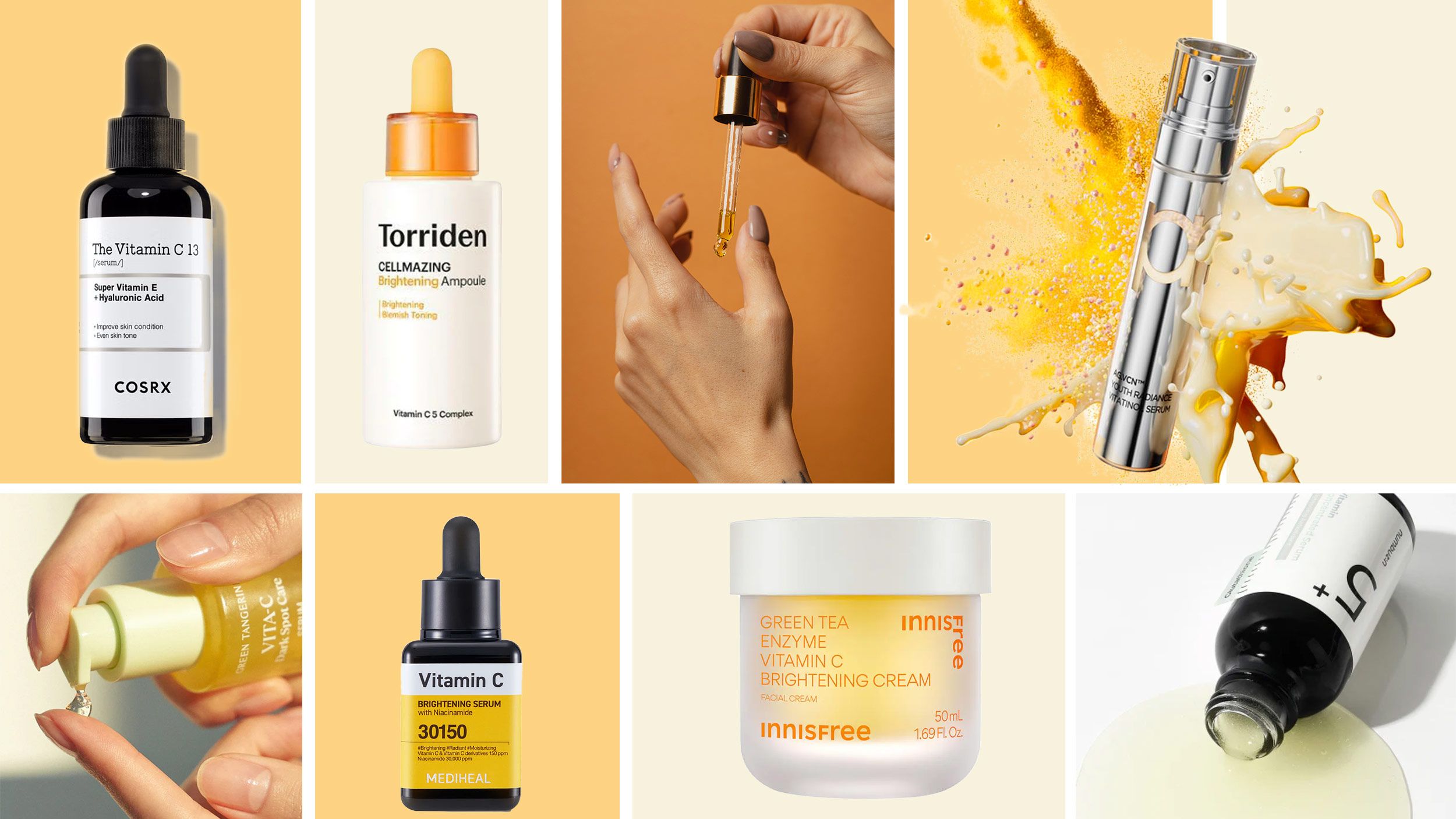 The 8 Best K-Beauty Vitamin C Serums to Unlock Brighter Skin
