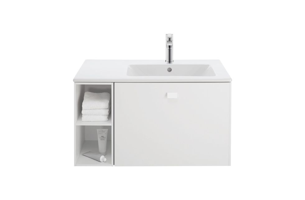 Sink, Product, Bathroom sink, Plumbing fixture, Bathroom cabinet, Furniture, Room, Material property, Drawer, Bathroom accessory, 