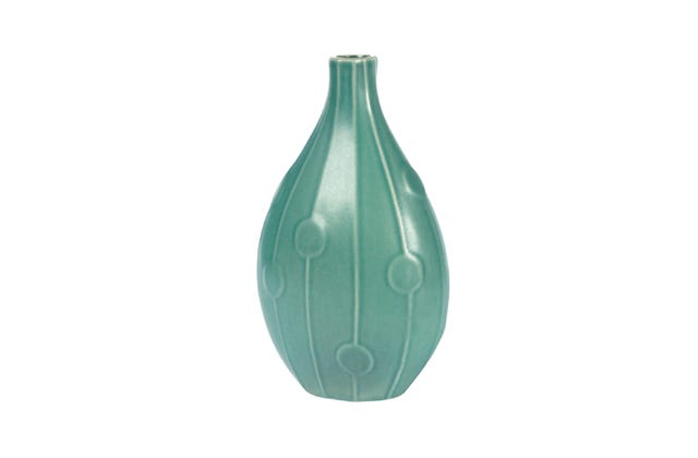 Vase, Aqua, Teal, Artifact, Glass, Ceramic, 