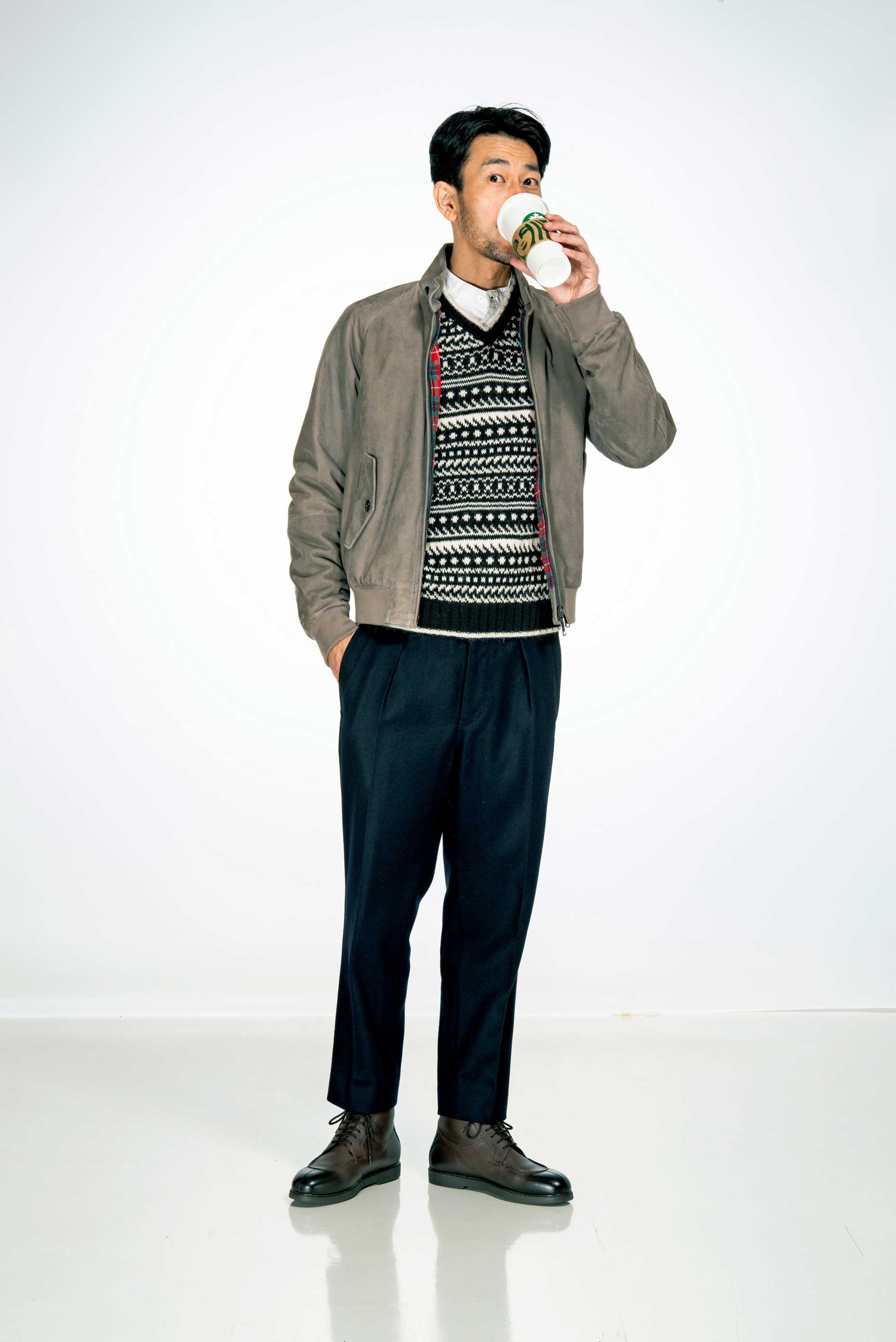 WISH FOR EVER ブルゾン アウター DRAW CODE VINTAGE LIKE SHORT