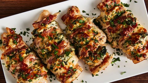 Best Bacon Spinach Stuffed Chicken Recipe How To Make Bacon Spinach Stuffed Chicken