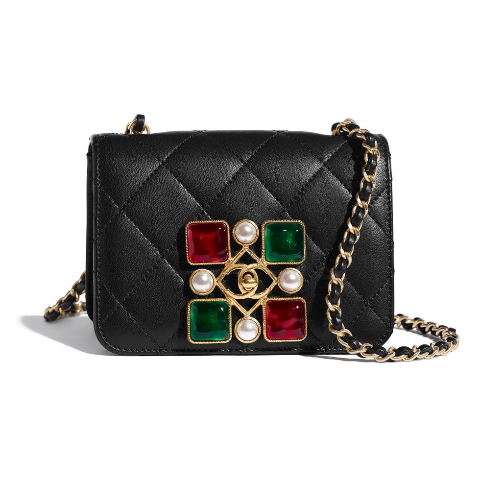 chanel bag with jewels