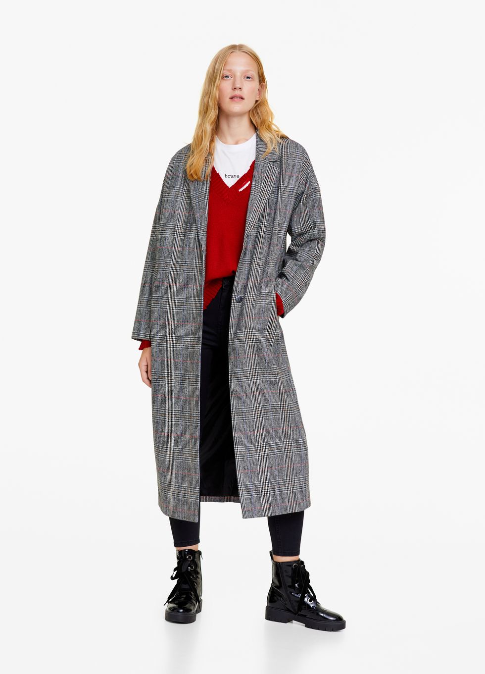 cappotti a quadri 2019, cappotti donna a quadri inverno 2019, cappotti a quadri sotto le 200 euro