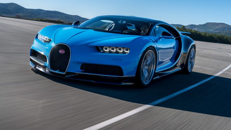 The Bugatti Chiron Can Show Your Top Speed on Its Climate Control Displays