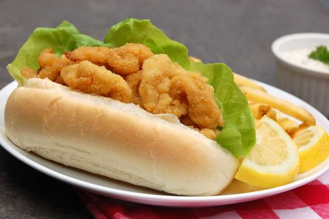 fried clam roll