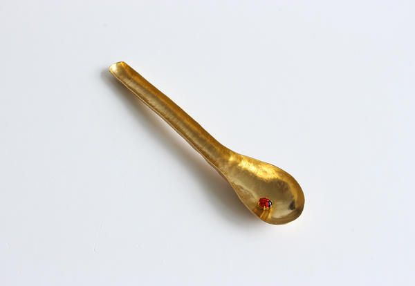 Brass, Spoon, Metal, Tool, 