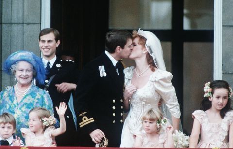 Prince Andrew Sarah Fergueson Wedding Day