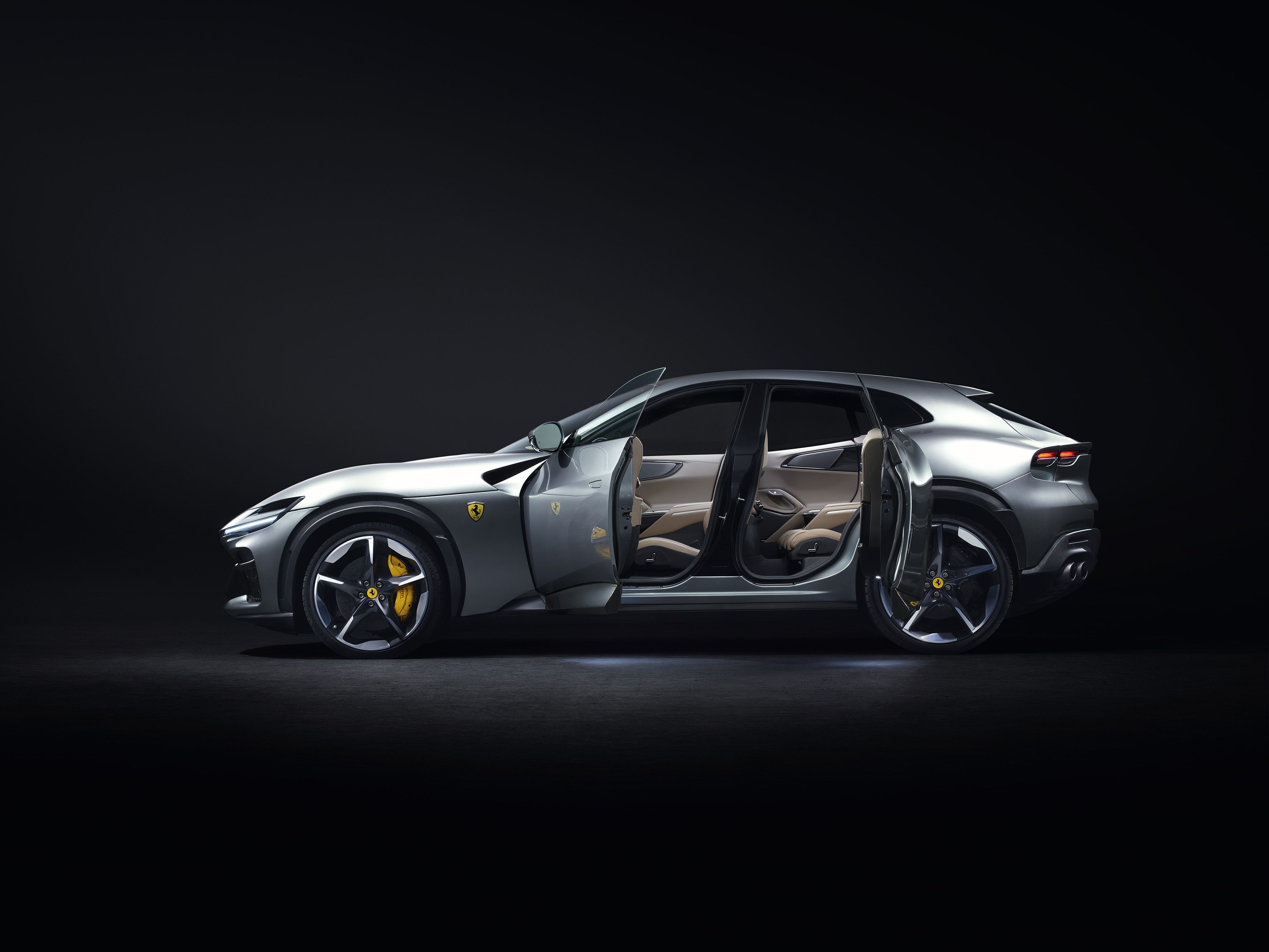 The 2023 Ferrari Purosangue SUV Is Here With 715 Horsepower and Rear-Hinged  Doors