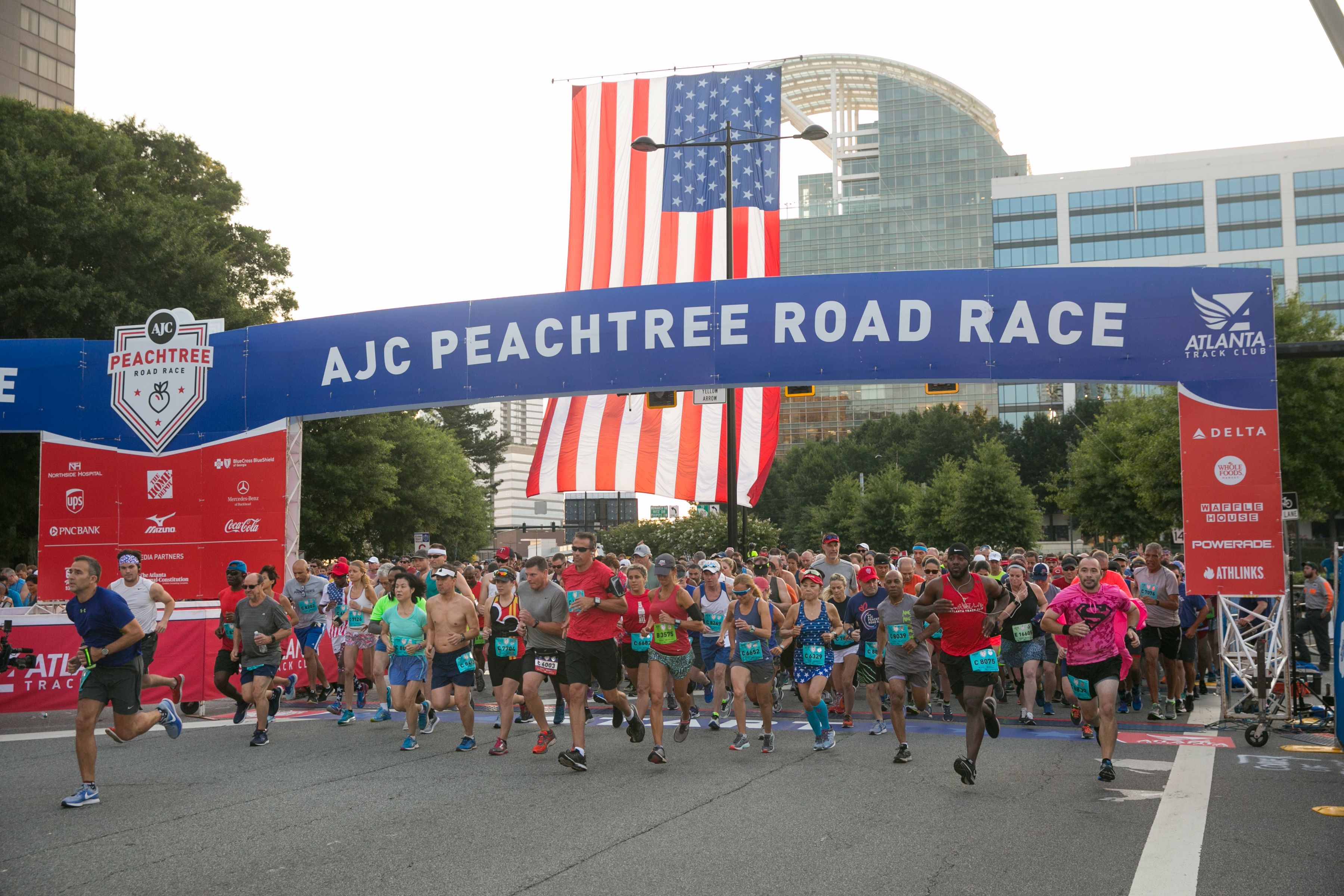 Man keeps family running tradition with AJC Peachtree Road Race