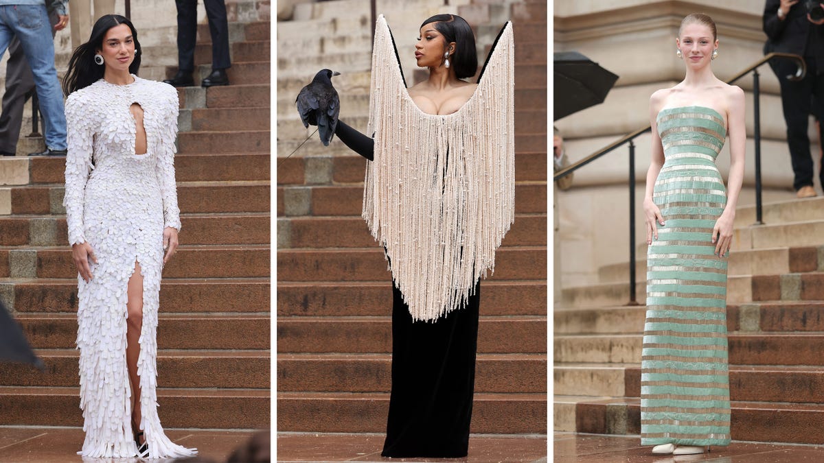 Dua Lipa, Cardi B, and More Stars Go All Out for Schiaparelli's Haute Couture Show in Paris