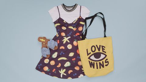 Clothing, Product, Yellow, Baby & toddler clothing, Pattern, Dress, Design, Pattern, Sleeveless shirt, 