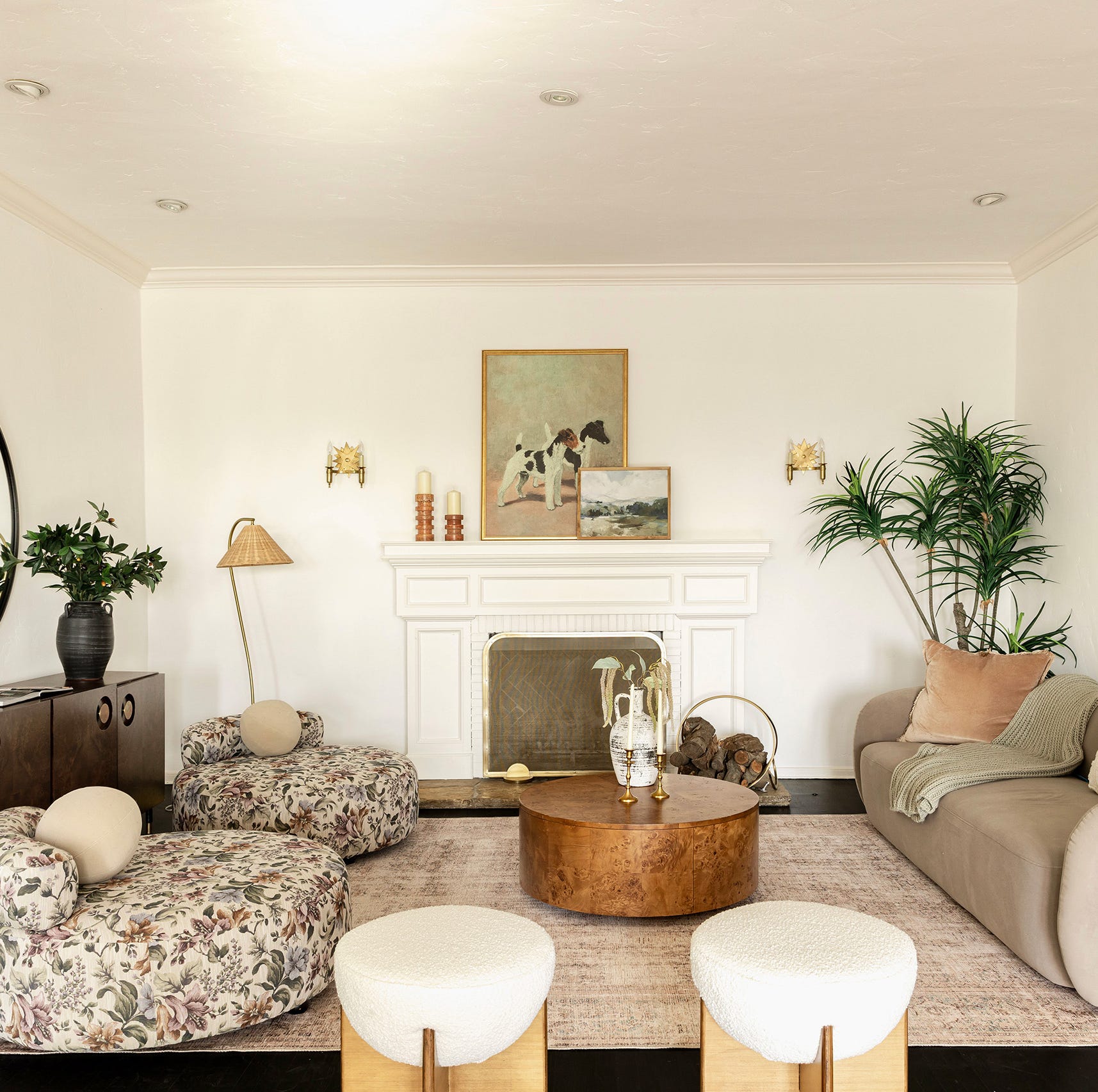 Romantic Details & Moody Neutrals Make This Songwriter's Historic Home SING