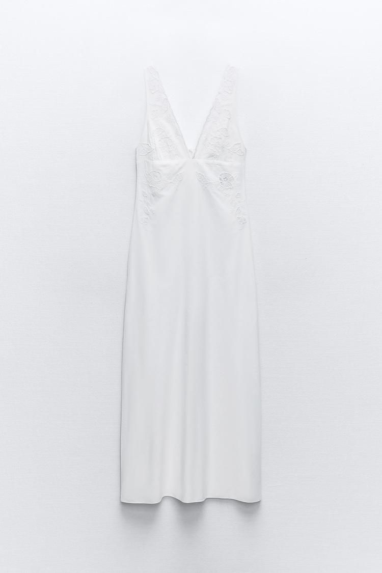 a white dress on a white background