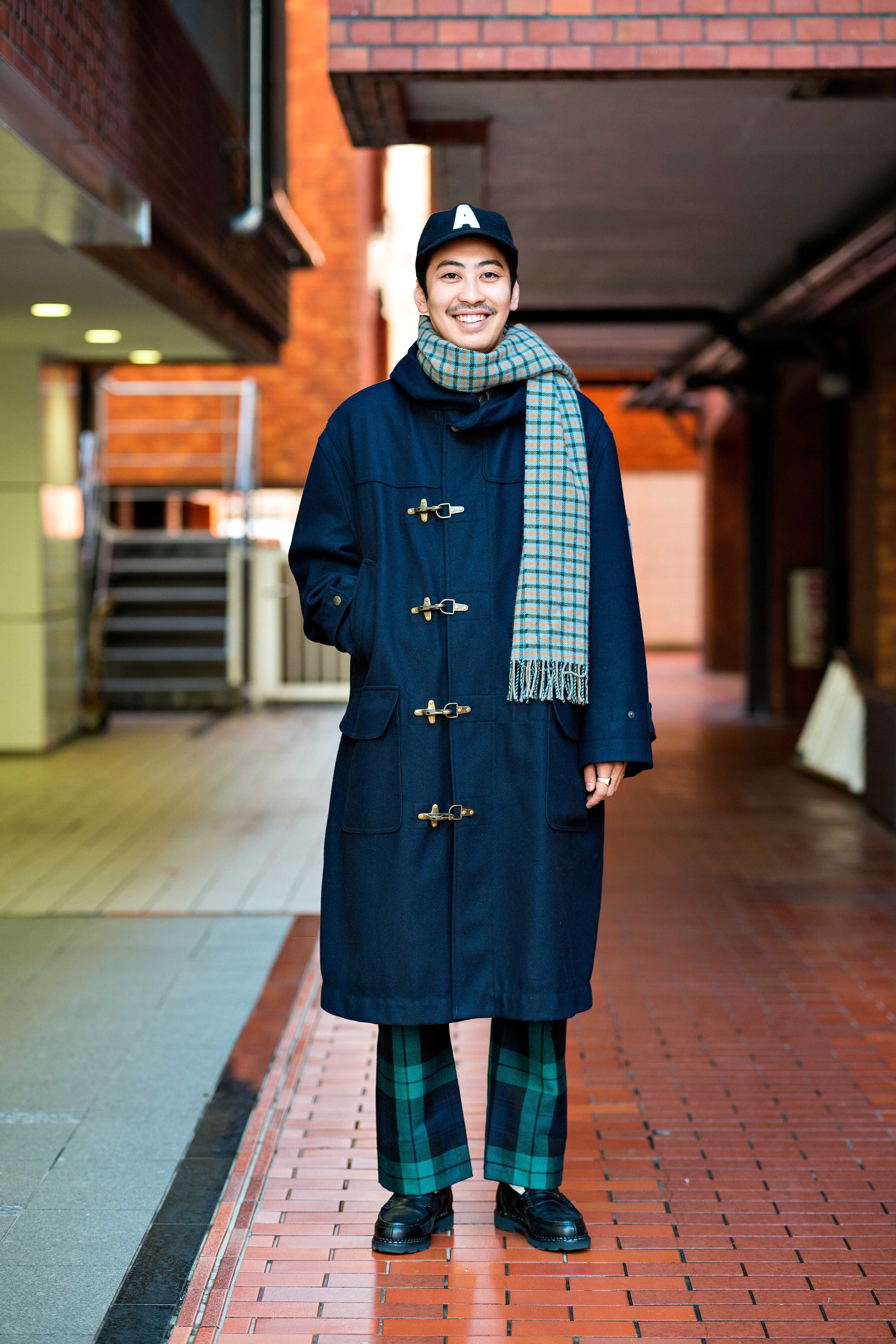 kolor (カラー) ダッフルコート ネイビー COLUR kolor カラー 19AW LAND OF TOMORROW 別注 30着限定