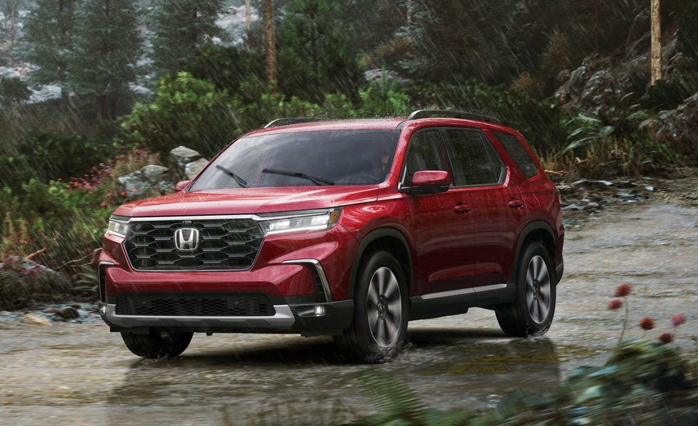 2023 honda pilot front