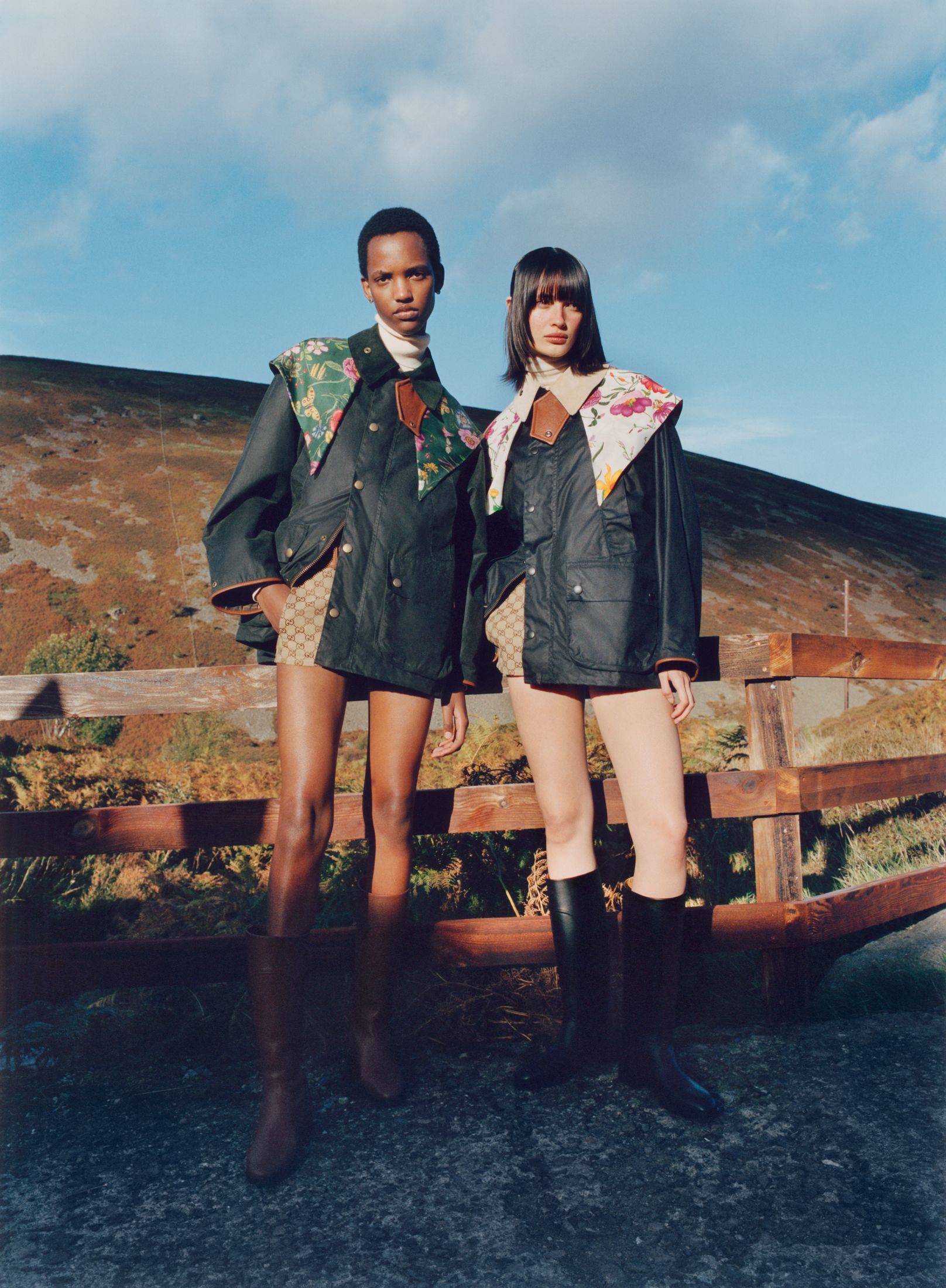 Barbour For Gucci Is A Fashion Collaboration With A Difference