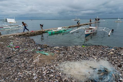 De grote hoeveelheid plastic in zee blijft een groot probleem in dit deel van de wereld