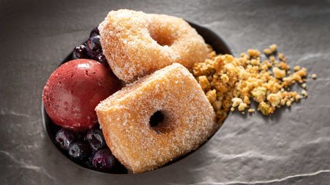 disney world vegan option plant based donut dessert