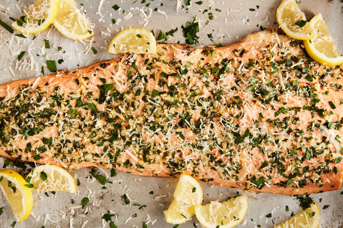 Best Garlic Parmesan Salmon Recipe - How to Make Garlic Parmesan Salmon