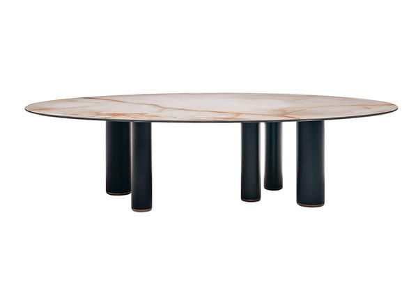 Furniture, Table, Coffee table, Outdoor table, End table, Wood, Material property, Oval, Sofa tables, Plywood, 