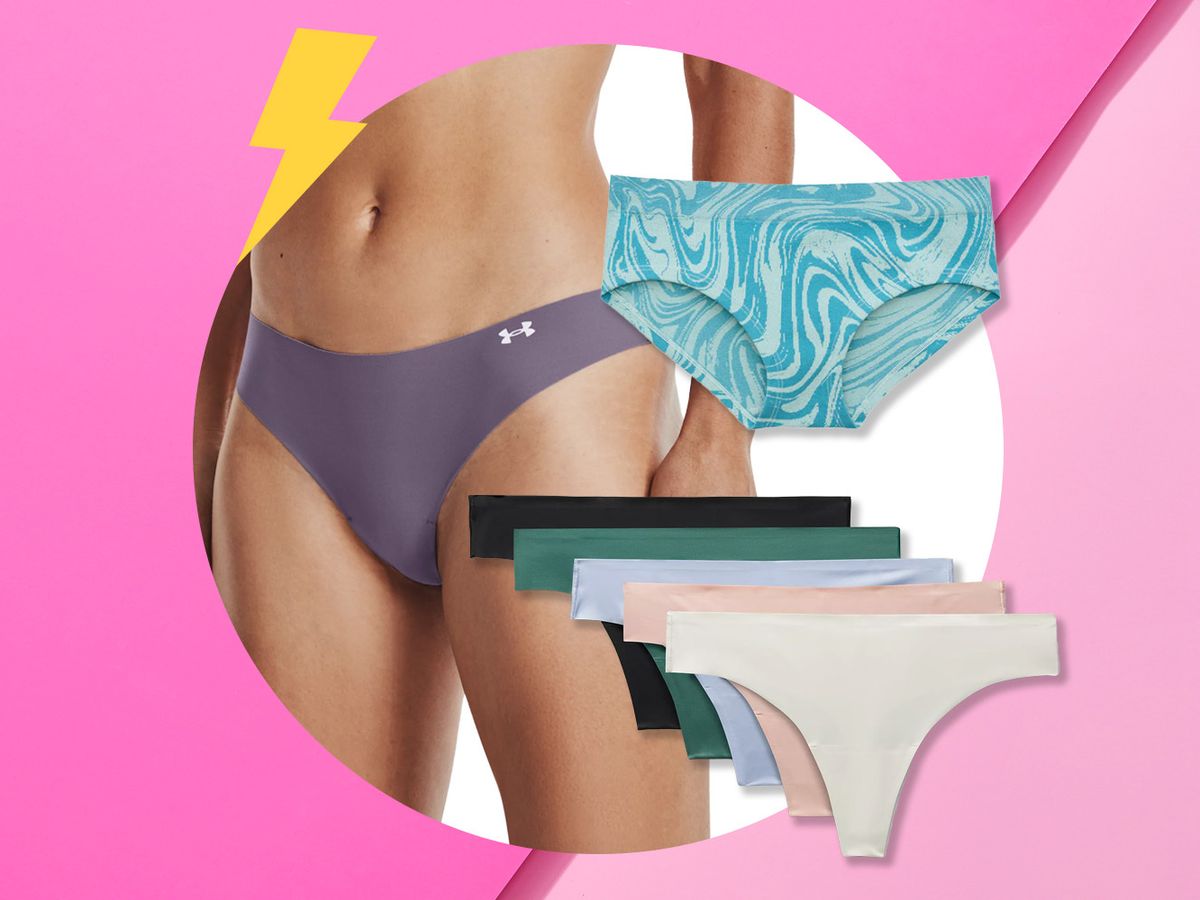 Ultimate Thong 4-Pack Panties Womens Breathable Comfort Flex Fit