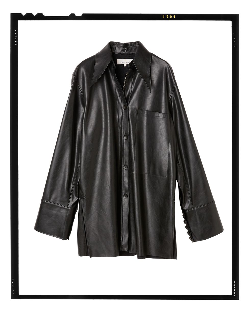 Clothing, Leather, Outerwear, Leather jacket, Jacket, Sleeve, Textile, Top, Coat, 