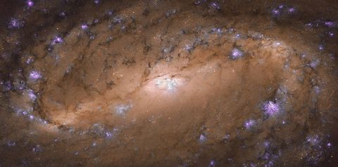 Op 3 mei maakte ruimtetelescoop Hubble deze opname van het schitterende spiraalstelsel NGC 2903 dat zich op zon 30 miljoen lichtjaar afstand uitstrekt in het sterrenbeeld Leeuw