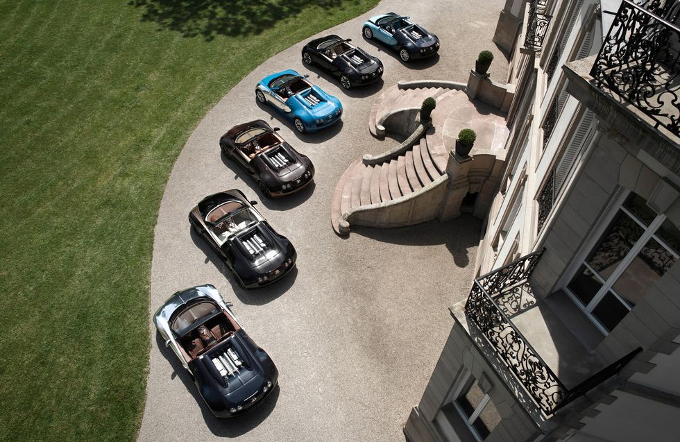 les legendes de bugatti veyron models