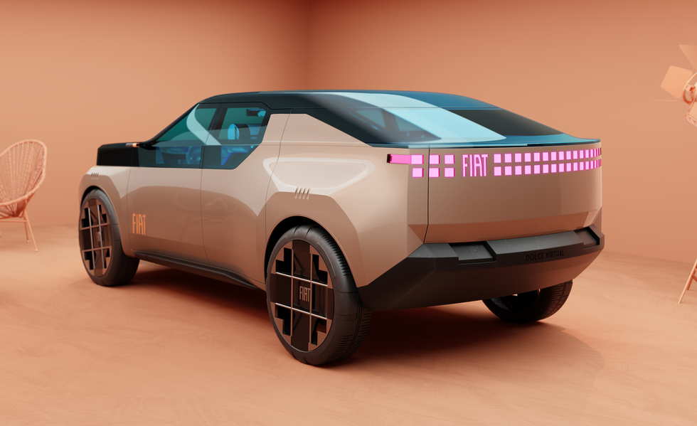 fiat concept fastback rear