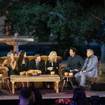 for the first time in 17 years, the cast of friends reunites for a special celebration of the beloved, smash hit comedy series taped on the original soundstage, friends the reunion finds jennifer aniston, courteney cox, lisa kudrow, matt leblanc, matthew perry, and david schwimmer joined by moderator james corden and a star studded roster of special guests as they relive the show's fan favorite and unforgettable moments this once in a lifetime special event honors the iconic series, which continues to permeate the zeitgeist today, with a hilarious and heartfelt night full of laughter and tears could we be any more excited