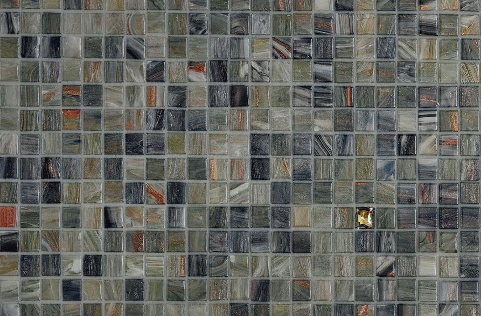 Tile, Tile flooring, Wall, Mosaic, Pattern, Flooring, Art, Cobblestone, Rectangle, Rock, 