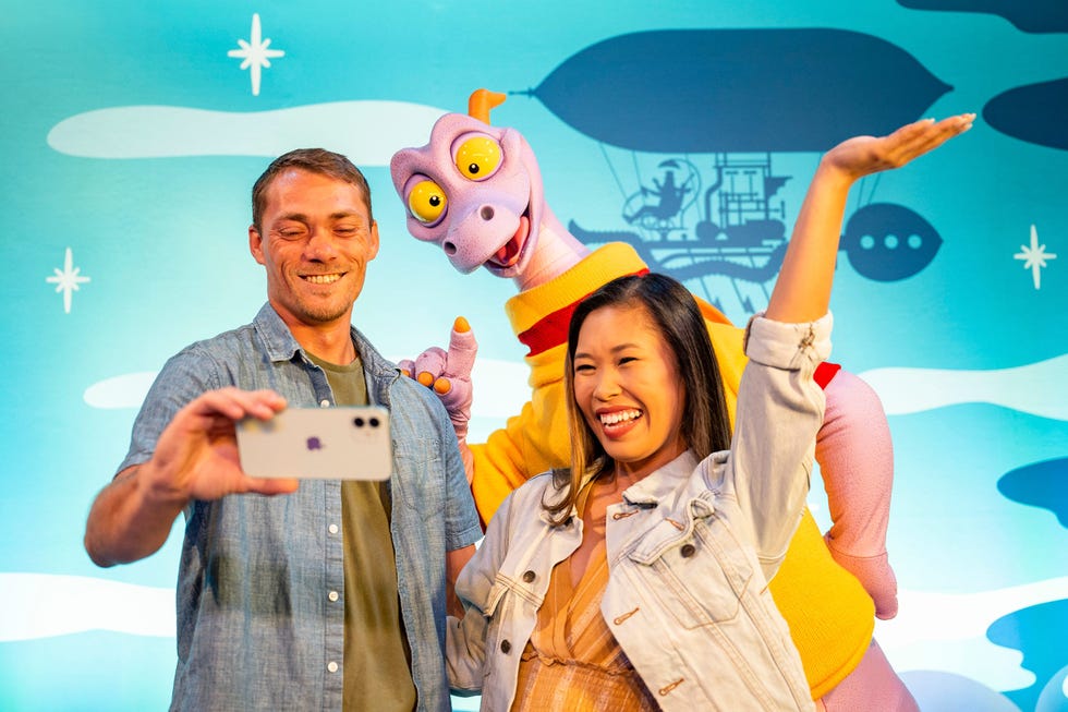 figment will greet guests in the imagination pavilion at epcot starting sept 10 guests will delight as the moment to meet this creative mischief maker has arrived the iconic purple dragon is waiting to spark creativity and help imagination soar at walt disney world resort in lake buena vista, fla matt stroshane, photographer